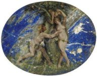 'Adam_and_Eve'_attributed_to_Cesari_Giuseppe_(Cavalier_d'Arpino),_oil_on_lapis_lazuli