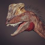 Dilophosaurus_Head