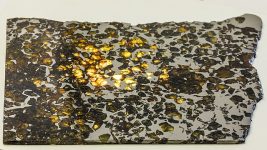Seymchan meteorite, Pallasites. Seymchan , Russia